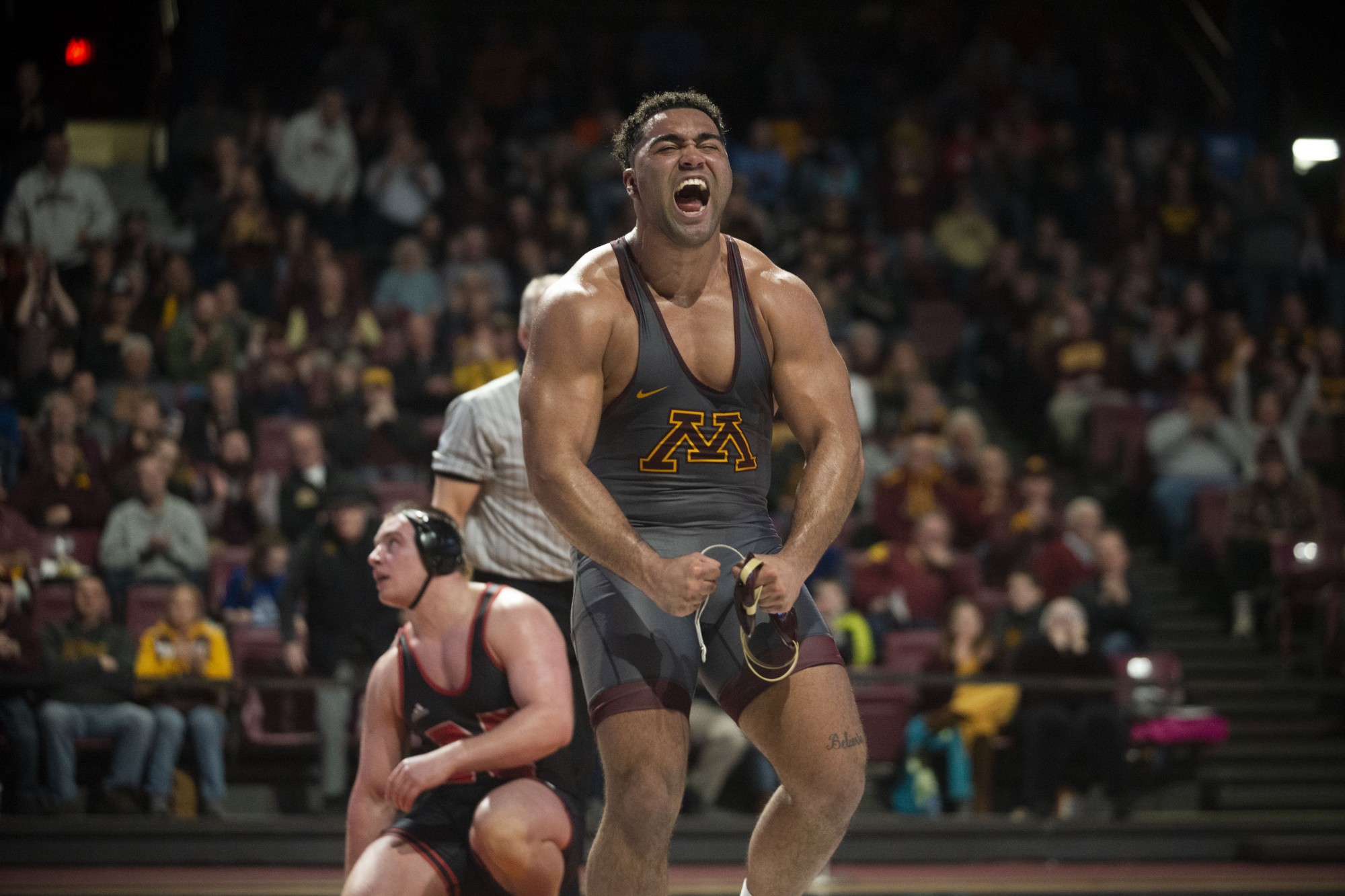 Steveson competed for the Gophers from 2018-2022. 