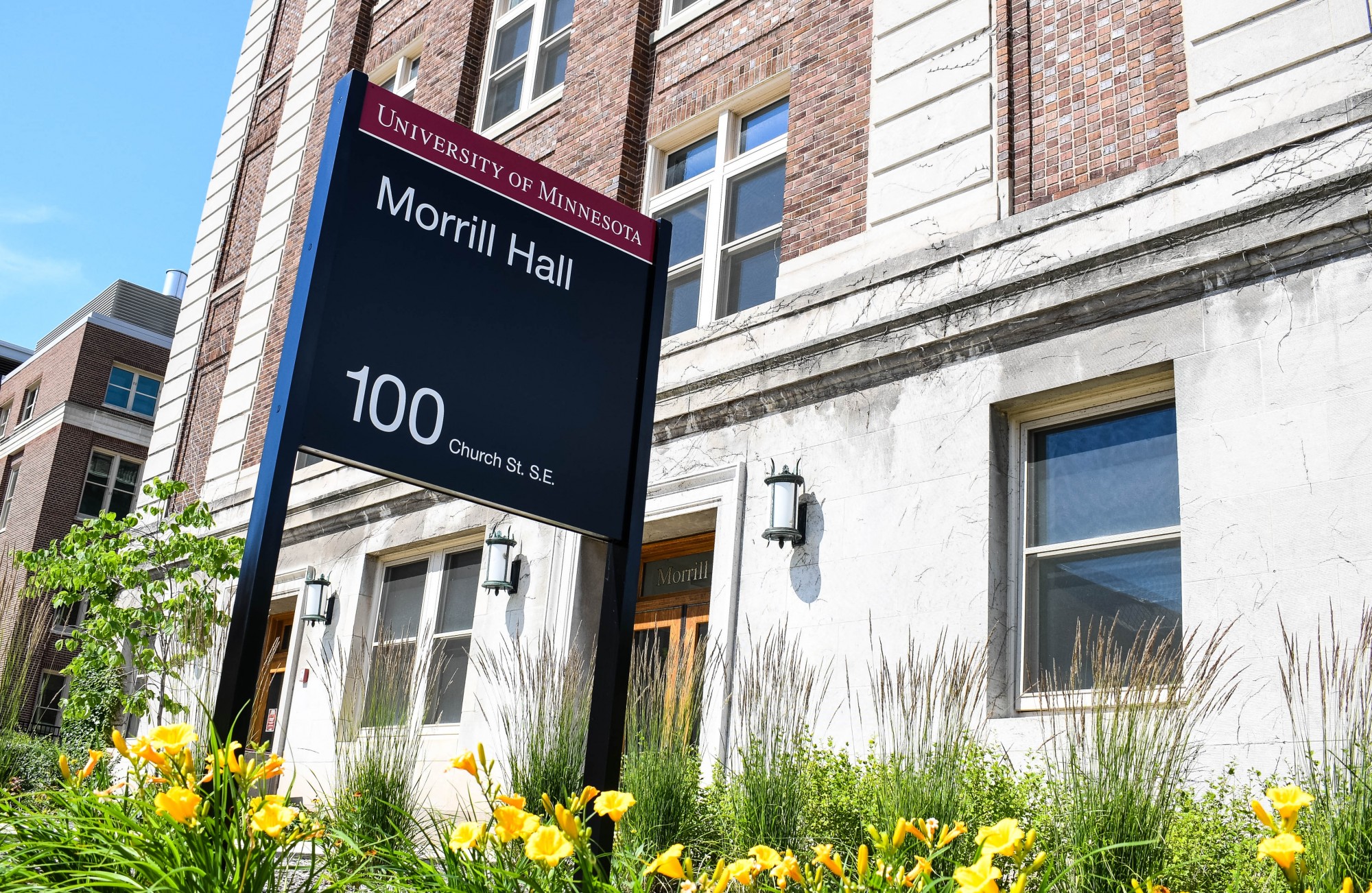 The current exterior of Morrill Hall on the University of Minnesota, Twin Cities campus on Friday, July 3. 