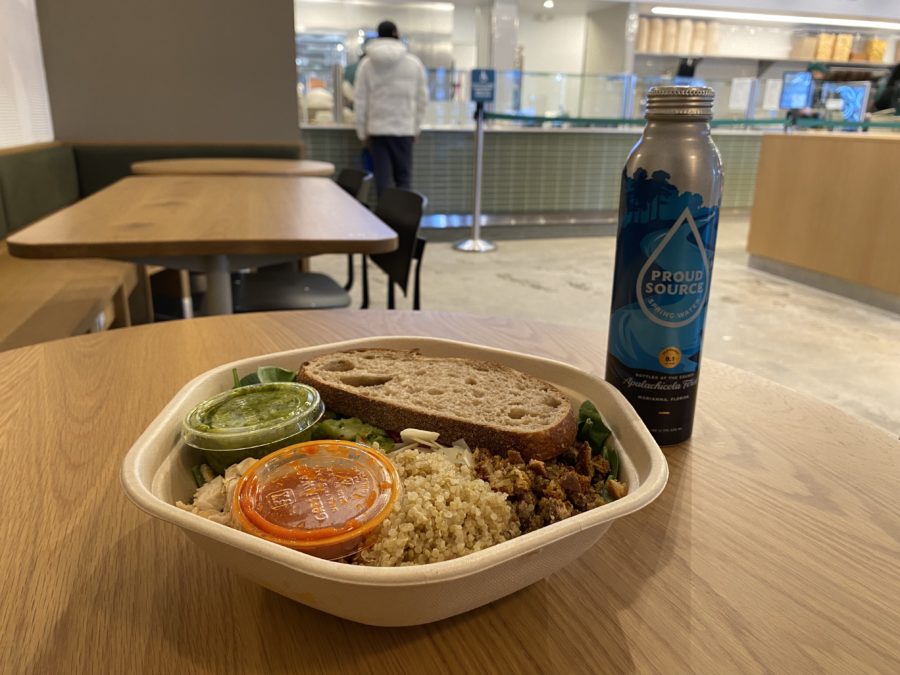 The restaurant chain, founded by two college students in 2007, aims to provide students with healthy meals on the go. 