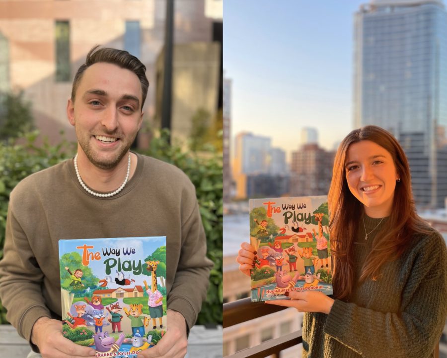 Hugh Burke wrote the book along with former teacher Kylie Donohue. The pair is currently working on a second book. Photos courtesy of Burke and Donohue.