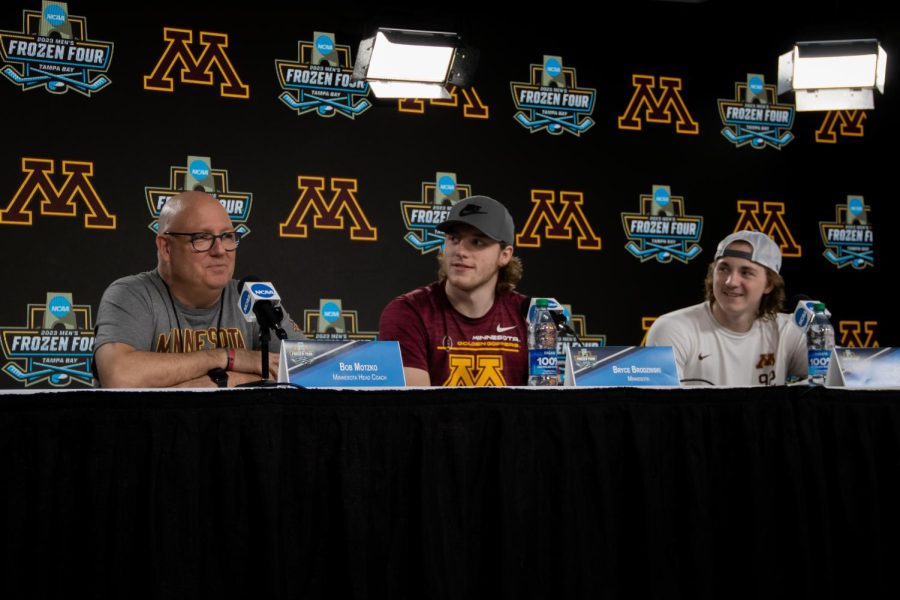 The Gophers will play Quinnipiac on Saturday at 7 p.m. for the national championship. 