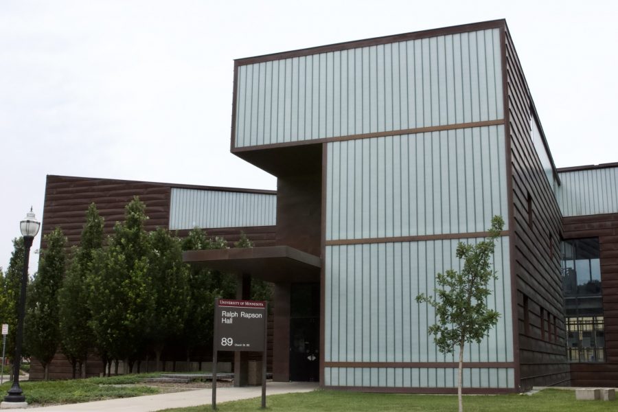 Ralph Rapson Hall is home to the University of Minnesota’s School of Architecture. 