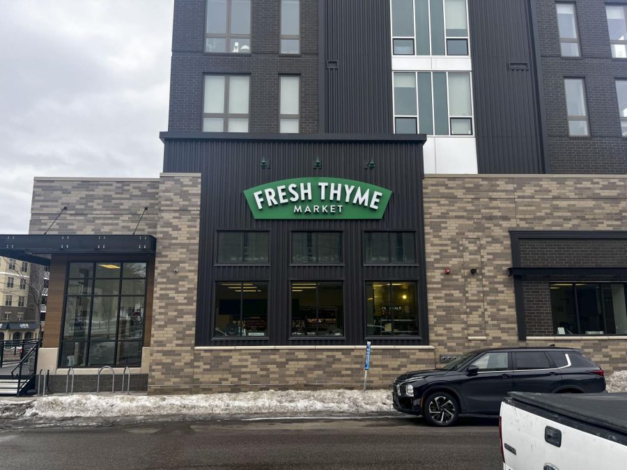 The Fresh Thyme located on University Avenue is one of the grocery locations students can order from through Shipt. 