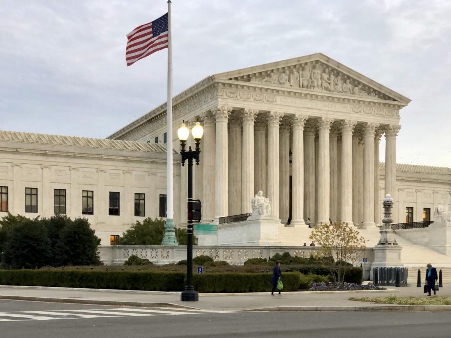 The Supreme Court building on Nov. 21, 2019.